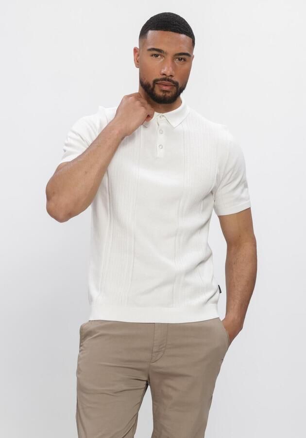 SAINT STEVE Heren Polo's & T-shirts Friederich Wit