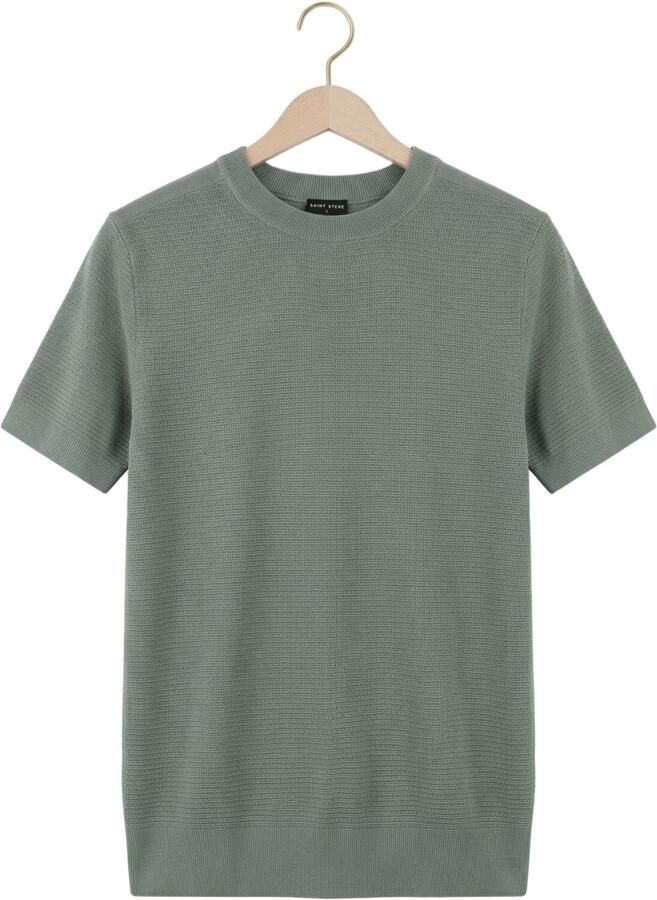 SAINT STEVE Heren Polo's & T-shirts Hein Groen - Foto 2