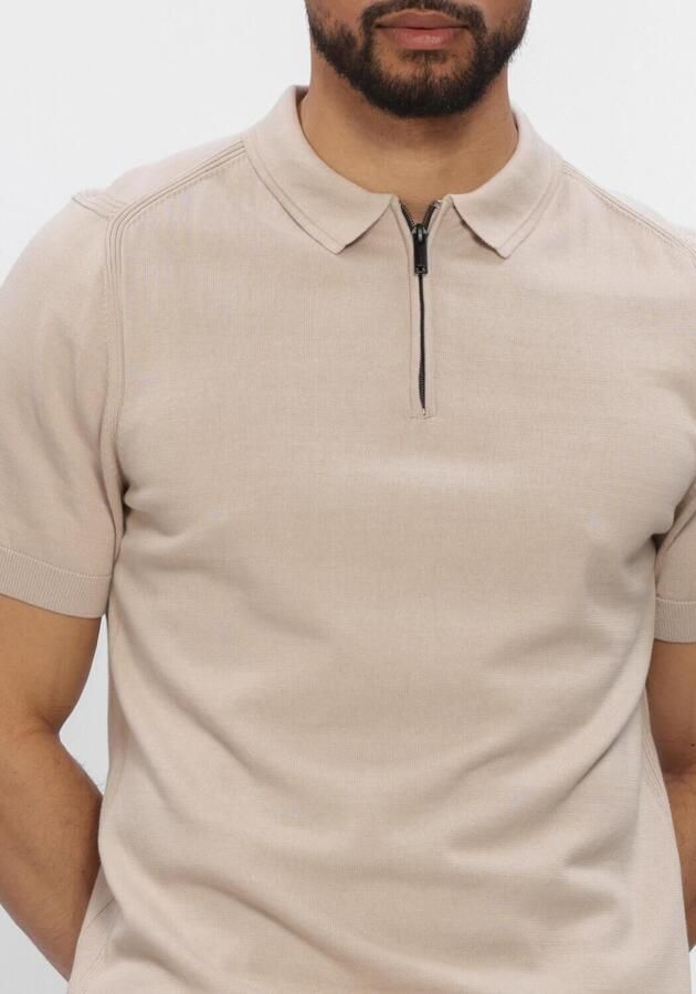 SAINT STEVE Heren Polo's & T-shirts Joachim Beige - Foto 4