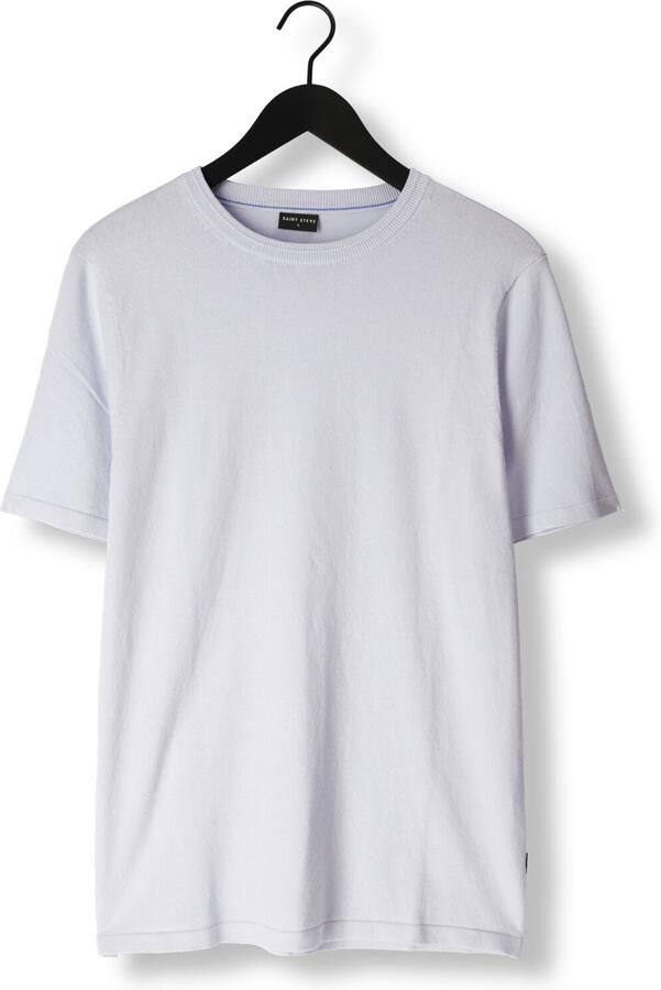SAINT STEVE Heren Polo's & T-shirts Niels Lichtblauw - Foto 3