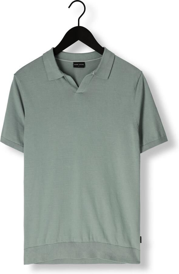 SAINT STEVE Heren Polo's & T-shirts Sean Groen - Foto 3
