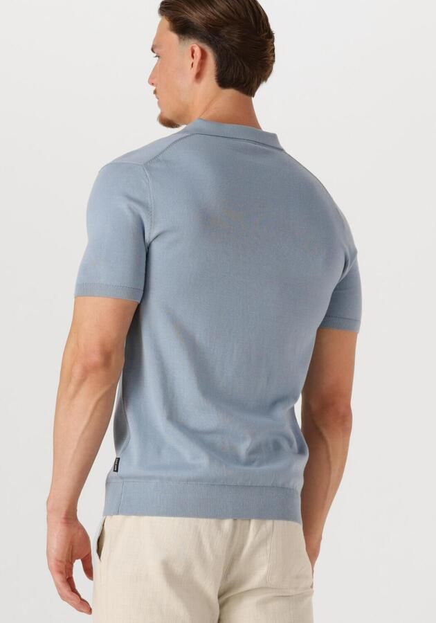 SAINT STEVE Heren Polo's & T-shirts Sean Lichtblauw - Foto 1