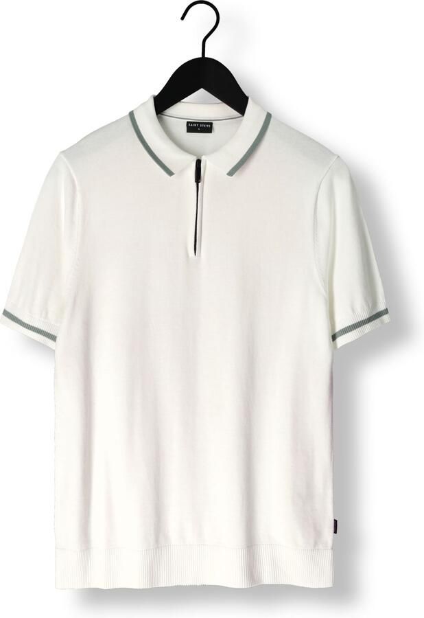 SAINT STEVE Heren Polo's & T-shirts Siem Wit - Foto 3