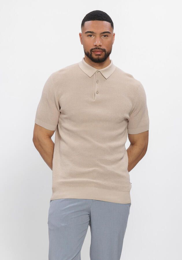 SAINT STEVE Heren Polo's & T-shirts Sietse Beige