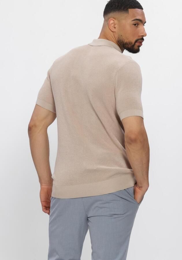SAINT STEVE Heren Polo's & T-shirts Sietse Beige - Foto 3