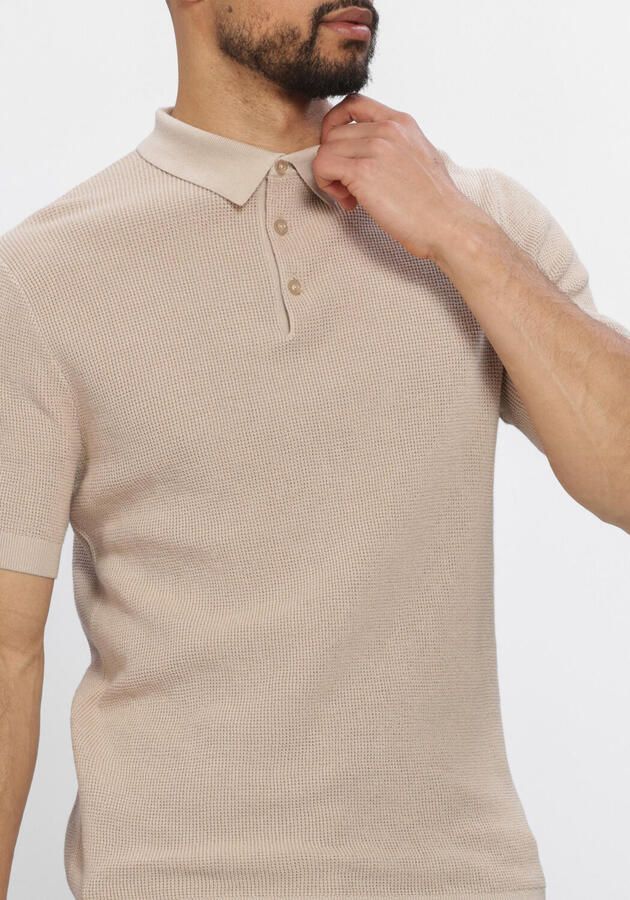 SAINT STEVE Heren Polo's & T-shirts Sietse Beige - Foto 4