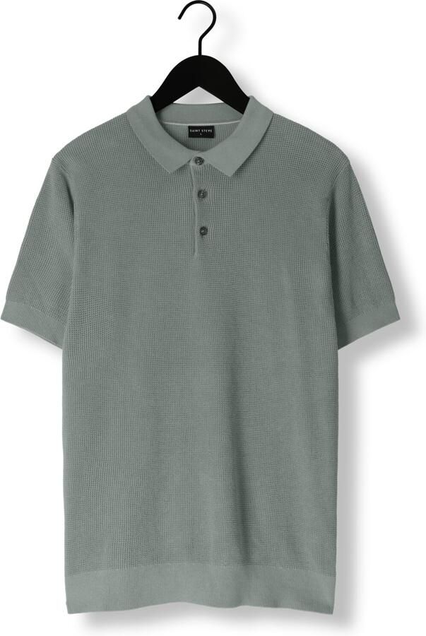 SAINT STEVE Heren Polo's & T-shirts Sietse Groen - Foto 4