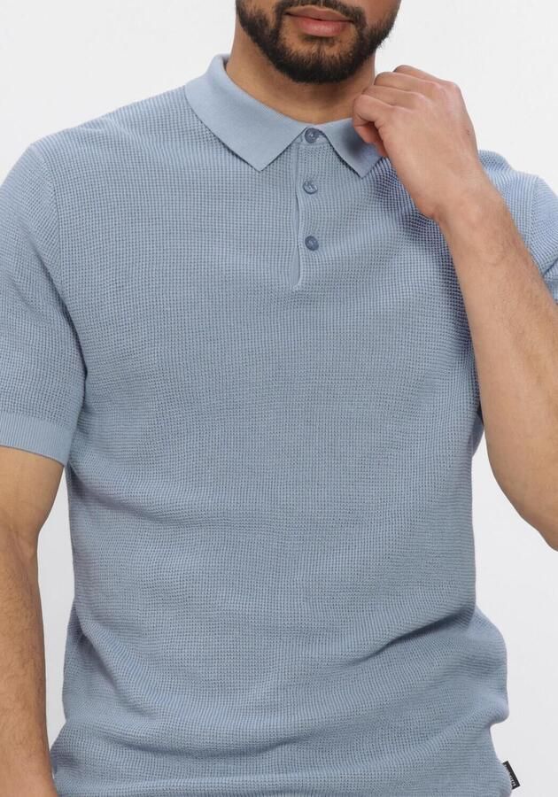 SAINT STEVE Heren Polo's & T-shirts Sietse Lichtblauw - Foto 4
