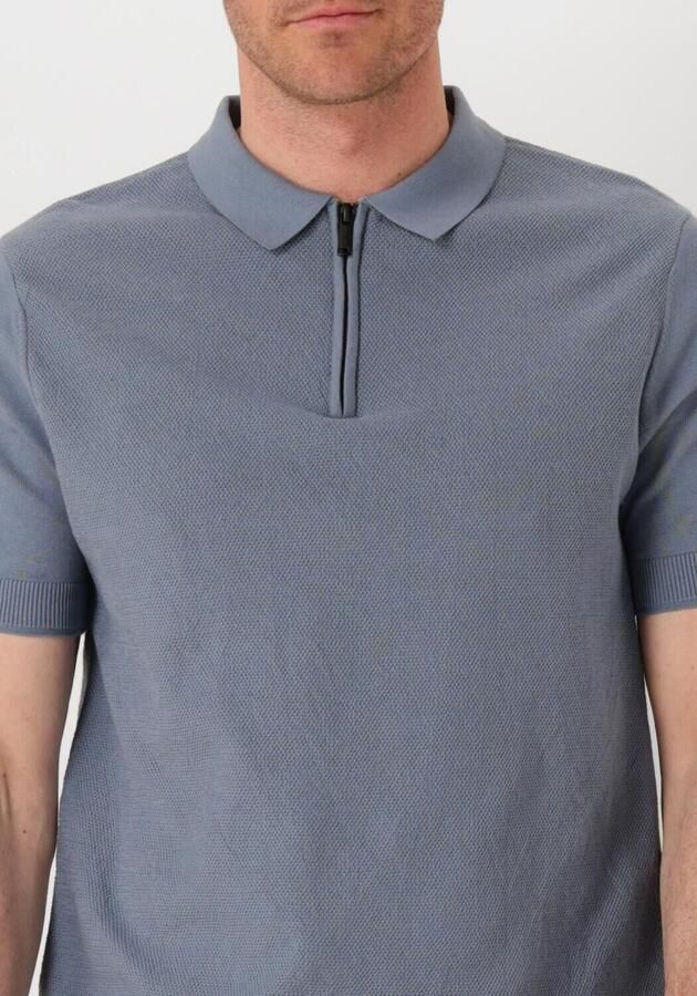 SAINT STEVE Heren Polo's & T-shirts Sonny Lichtblauw - Foto 2