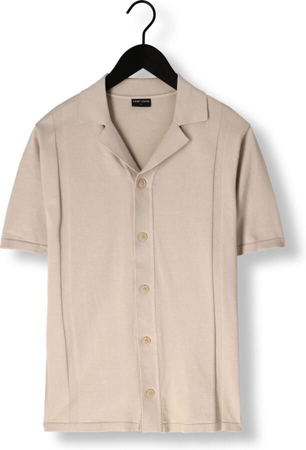 SAINT STEVE Heren Polo's & T-shirts Stefan Beige - Foto 3