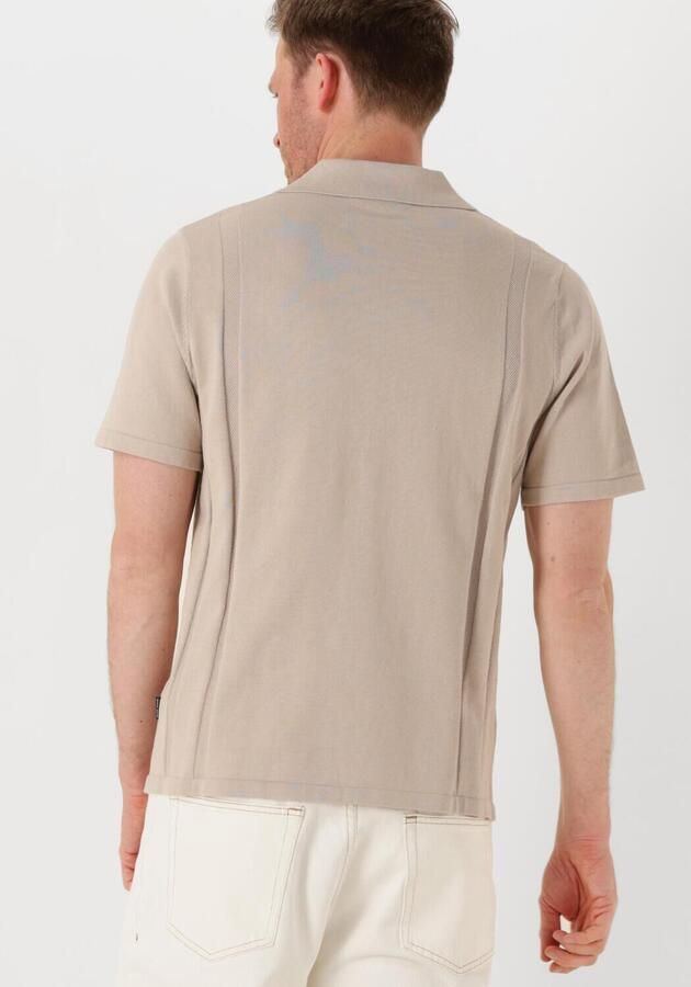 SAINT STEVE Heren Polo's & T-shirts Stefan Beige