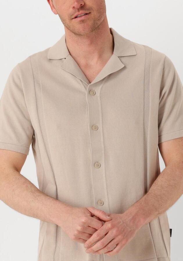 SAINT STEVE Heren Polo's & T-shirts Stefan Beige - Foto 2