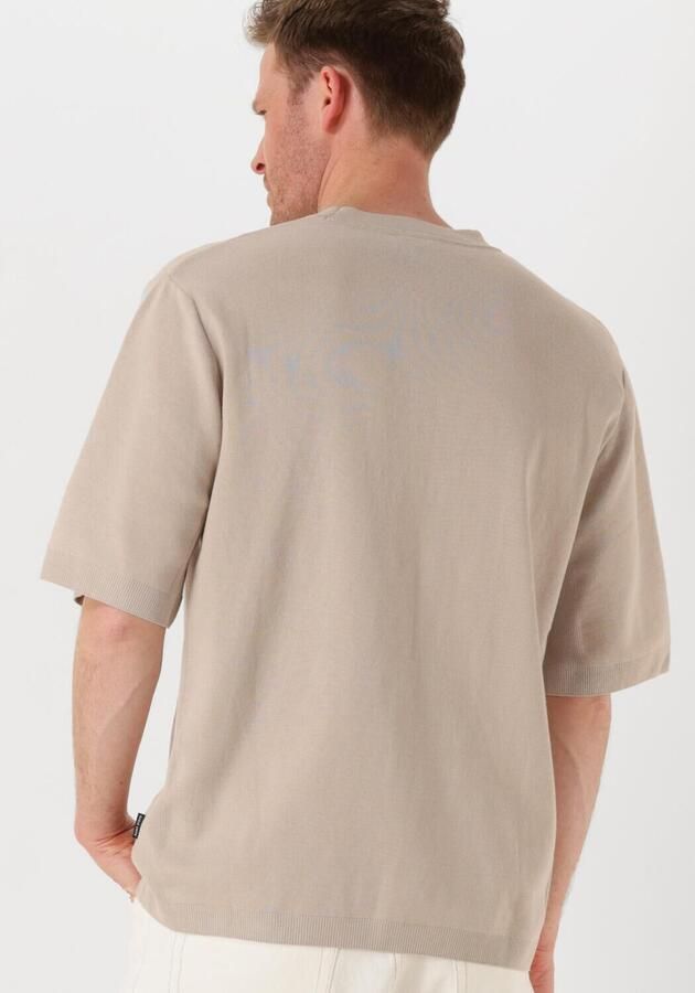 SAINT STEVE Heren Polo's & T-shirts Tjeerd Beige