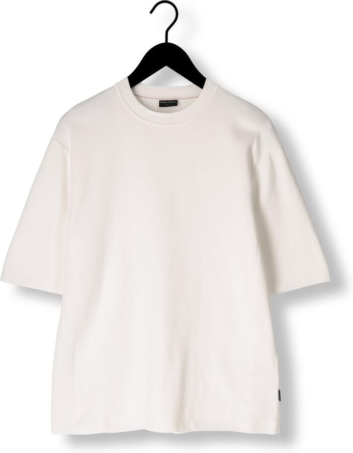 SAINT STEVE Heren Polo's & T-shirts Tjeerd Wit