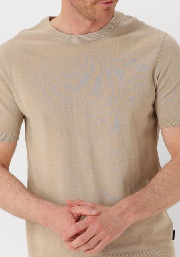 SAINT STEVE Heren Polo's & T-shirts Wout Beige