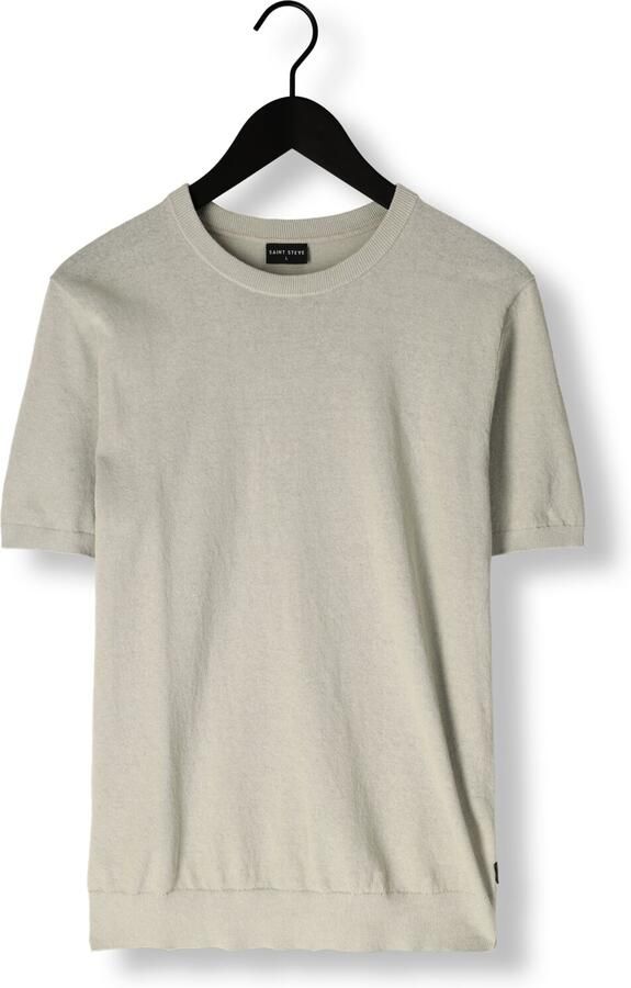 SAINT STEVE Heren Polo's & T-shirts Wout Lichtgrijs - Foto 3