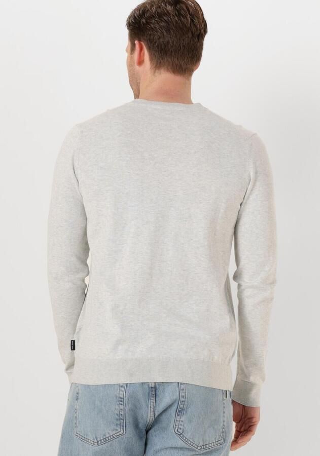 SAINT STEVE Heren Truien & Vesten Bart Lichtgrijs