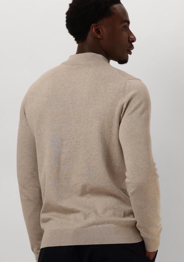 Saint Steve Heren Truien Vesten in Zand Beige Heren