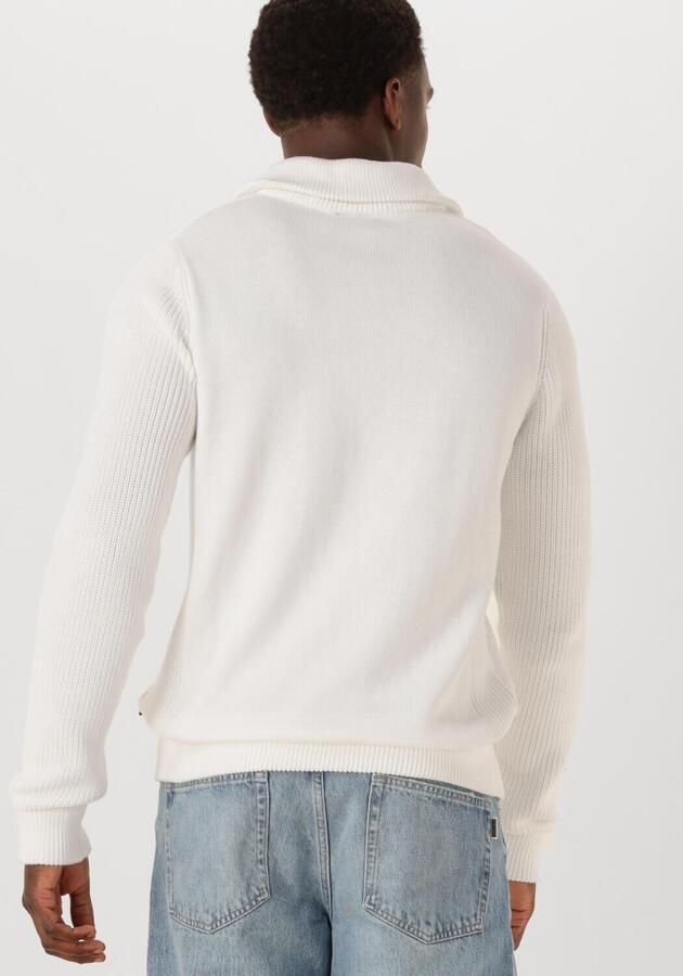 SAINT STEVE Heren Truien & Vesten Benjamin-s Gebroken Wit