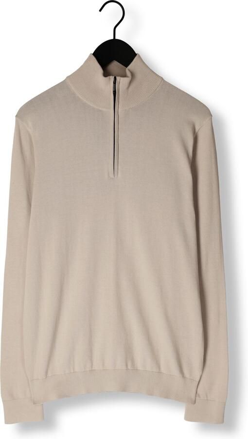 Saint Steve Beige Half Zip Trui voor Heren Beige Heren - Foto 3