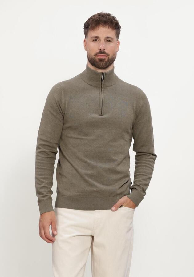 SAINT STEVE Heren Truien & Vesten Cas Khaki