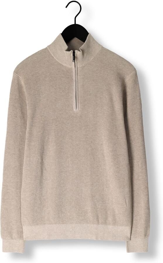 Saint Steve DOMINIC trui met ingebreid patroon ecru - Foto 3