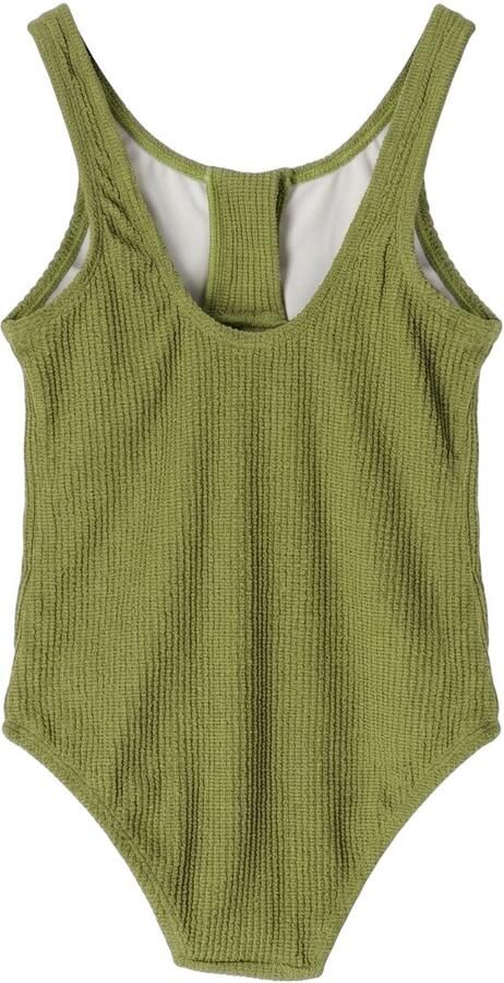 SALTED STORIES Meisjes Zwemkleding Glitter Crinkle Swimsuit Olijf - Foto 2