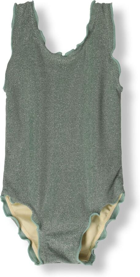 SALTED STORIES Meisjes Zwemkleding Glitter Swimsuit Groen - Foto 3