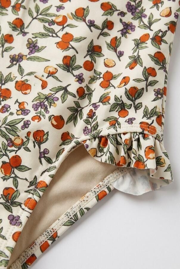 SALTED STORIES Meisjes Zwemkleding Pomme Flower Swimsuit Creme