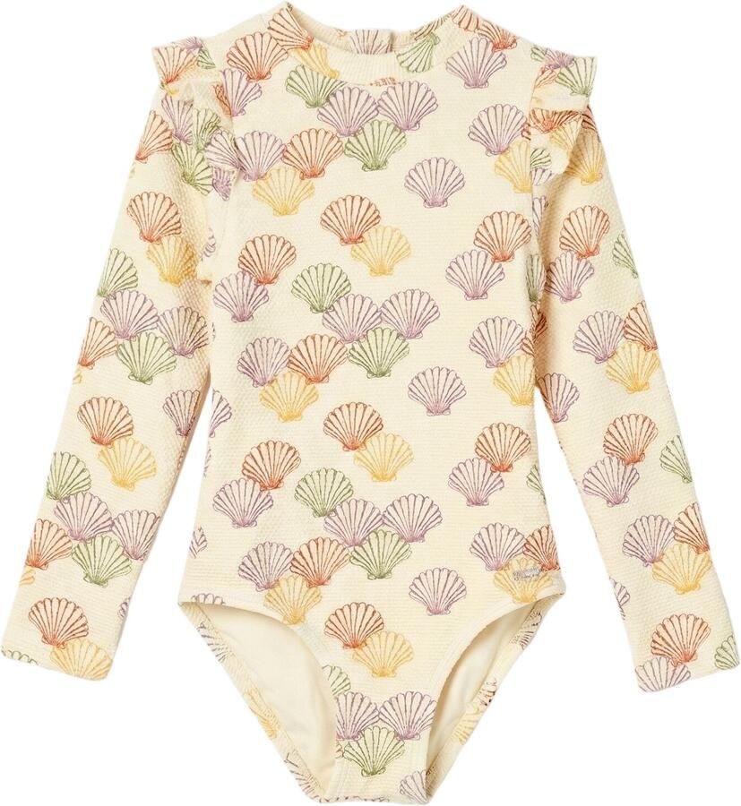 SALTED STORIES Meisjes Zwemkleding Shells Bodysuit Creme