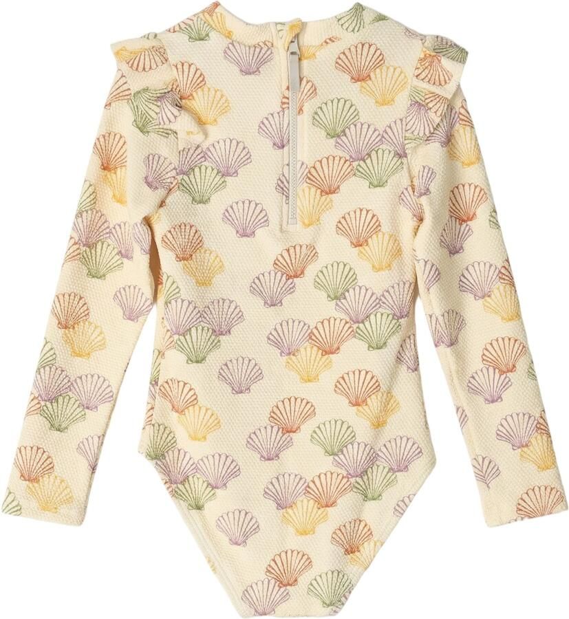 SALTED STORIES Meisjes Zwemkleding Shells Bodysuit Creme - Foto 2
