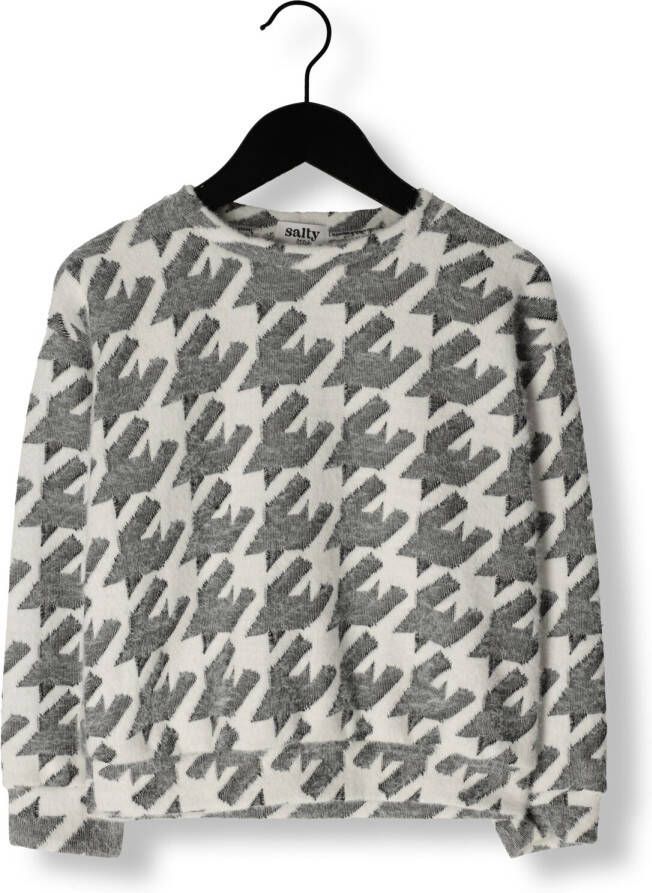 Salty Stitch Meisjes Truien & Vesten Piedie Oversized Sweatshirt Grijs