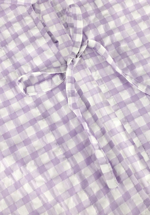 Salty Stitch Meisjes Blouses Gingham Blouse Lila