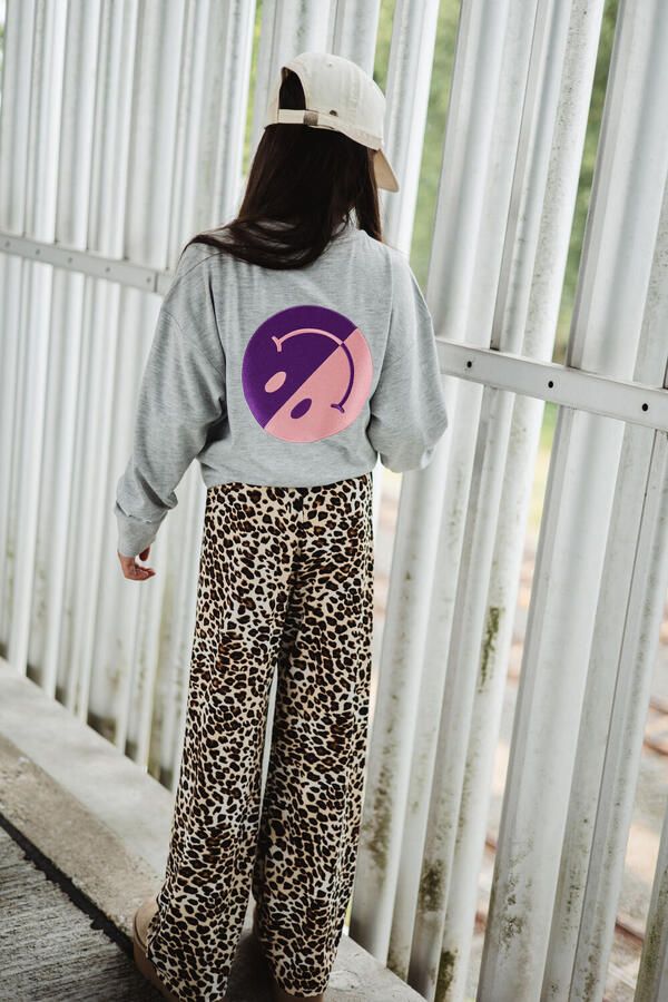 Salty Stitch Meisjes Broeken Panther Wide Leg Multi - Foto 2