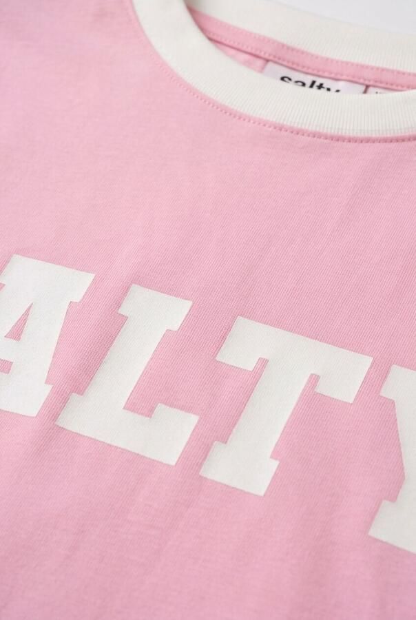 SALTY STITCH Meisjes Tops & T-shirts Salty Cropped Tee Roze - Foto 2