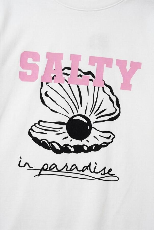 SALTY STITCH Meisjes Tops & T-shirts Salty Pearl Tee Wit - Foto 3