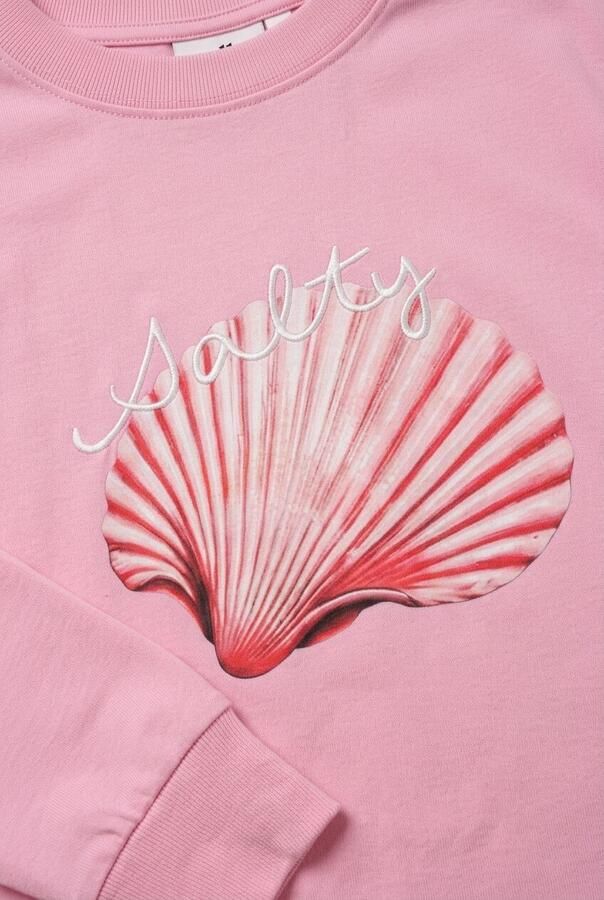 SALTY STITCH Meisjes Tops & T-shirts Salty Shell Skater Tee Roze - Foto 2