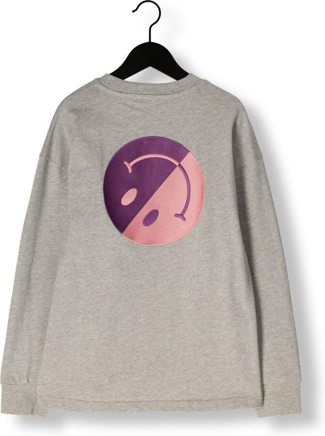 Salty Stitch Meisjes Tops & T-shirts Salty Skater Tee Smiley Lichtgrijs