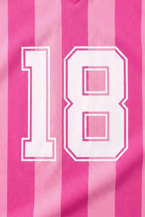 SALTY STITCH Meisjes Tops & T-shirts Salty Sport Tee Stripes Roze - Foto 2