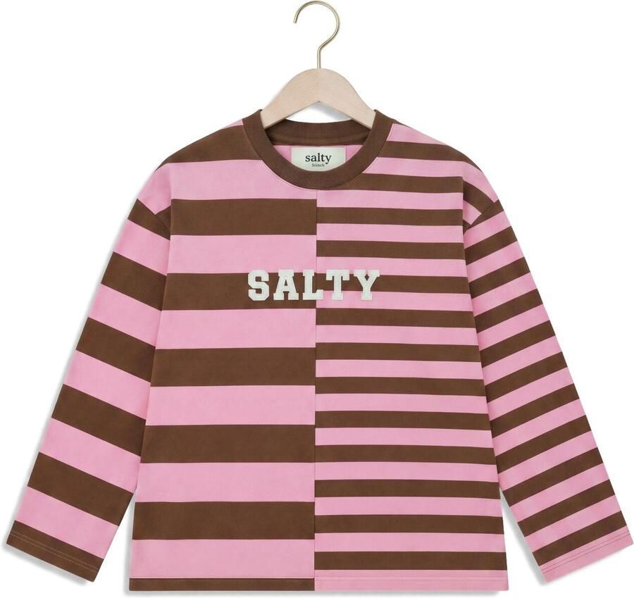 SALTY STITCH Meisjes Tops & T-shirts Salty Stripes Roze