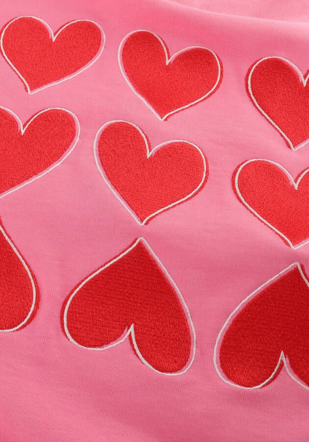 Salty Stitch Meisjes Truien & Vesten Salty Sweater Hearts Roze - Foto 3