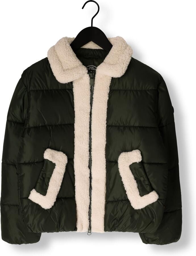 SAVE THE DUCK Dames Jassen Honey Donkergroen