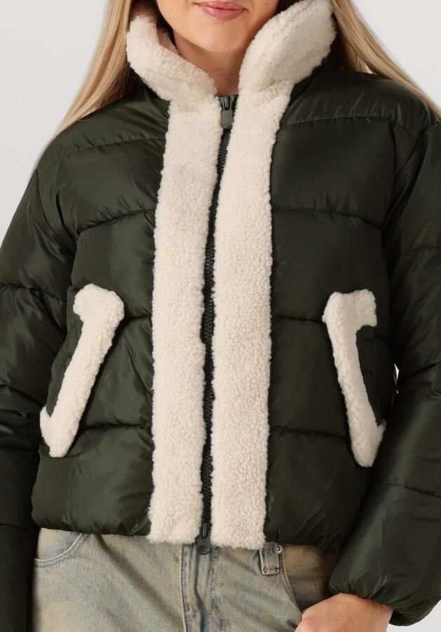 SAVE THE DUCK Dames Jassen Honey Donkergroen - Foto 3