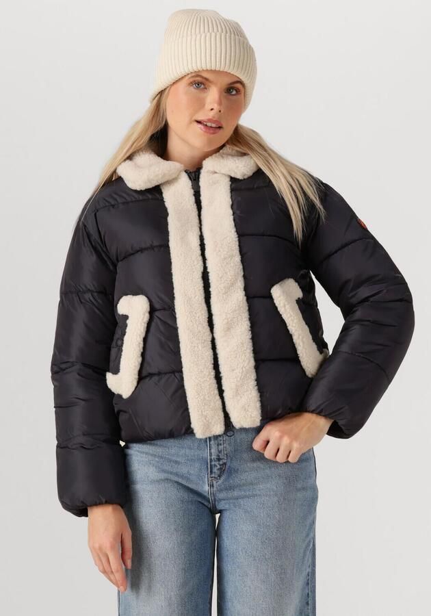 SAVE THE DUCK Dames Jassen Honey Zwart - Foto 4