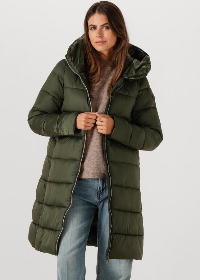 SAVE THE DUCK Dames Jassen Lysa Donkergroen - Foto 4