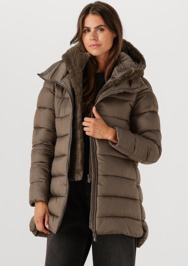 SAVE THE DUCK Dames Jassen Matilda Taupe - Foto 4