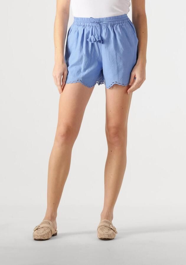 SCARLETT POPPIES Dames Broeken Ashanti Shorts Blauw - Foto 4