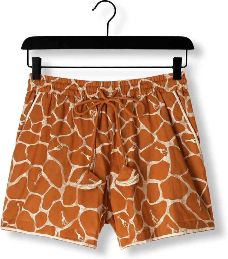 SCARLETT POPPIES Dames Broeken Kosos Shorts Bruin