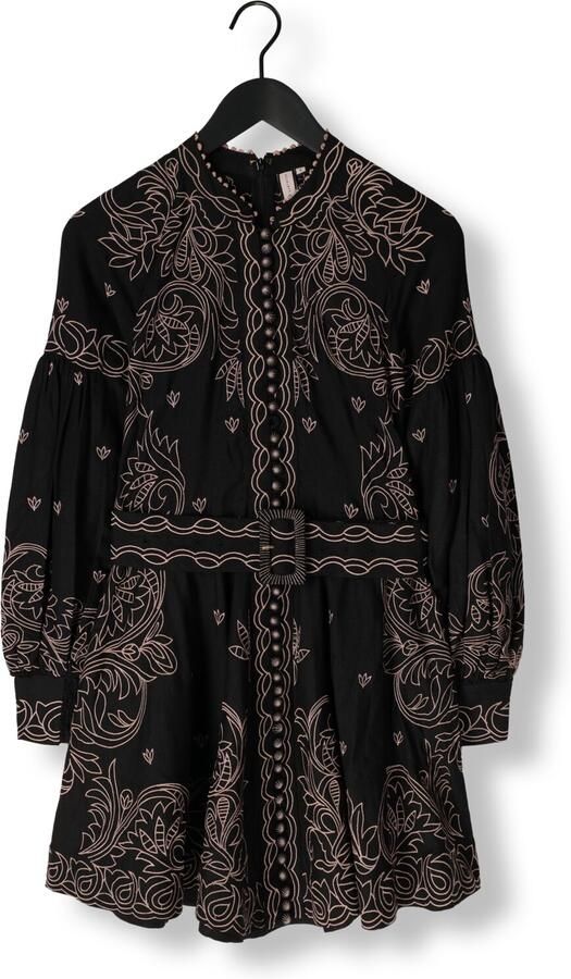 SCARLETT POPPIES Dames Jurken Berite Short Dress Zwart - Foto 3