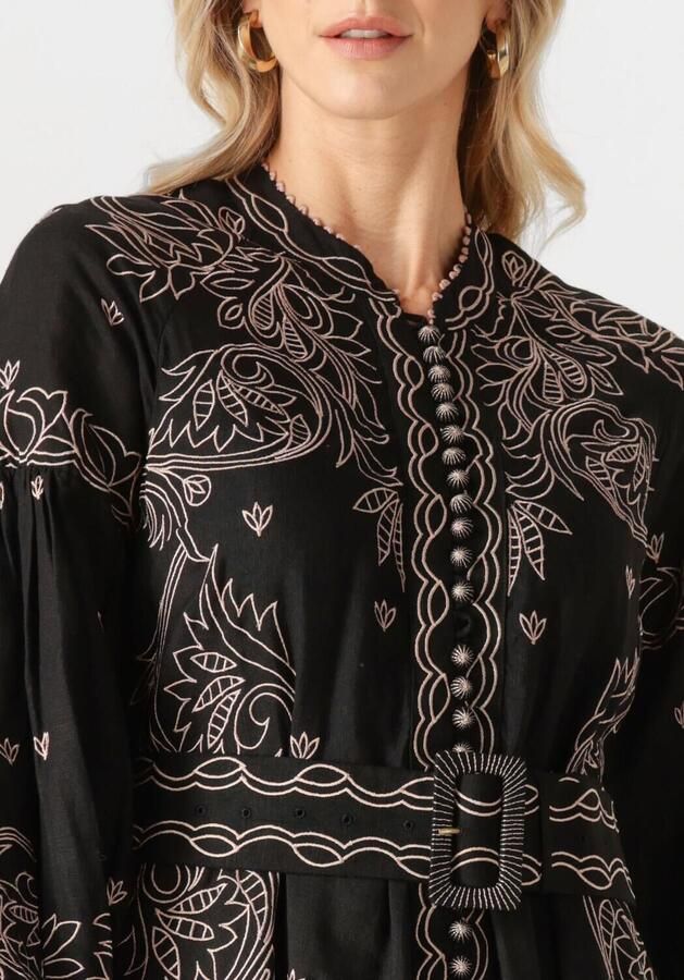 SCARLETT POPPIES Dames Jurken Berite Short Dress Zwart